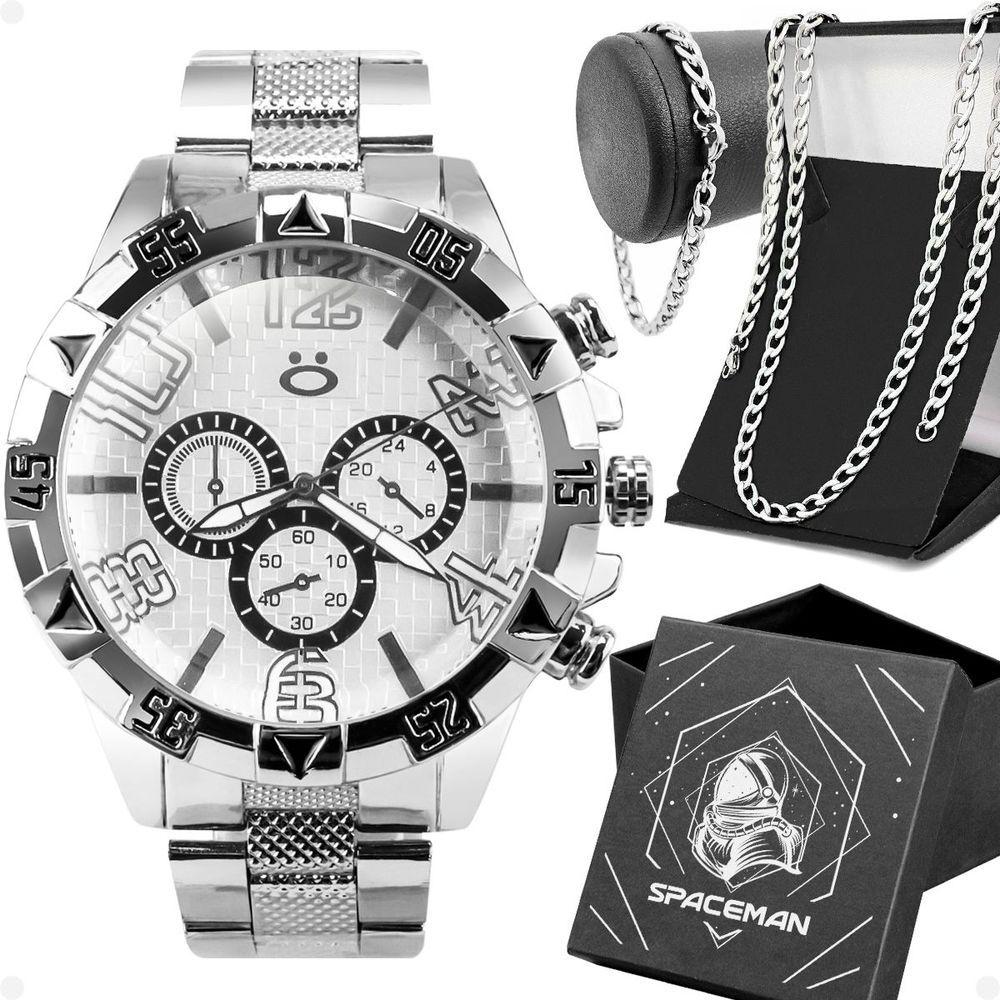 Miniatura Relogio Aço Inox Prova Dagua Corrente Caixa Pulseira