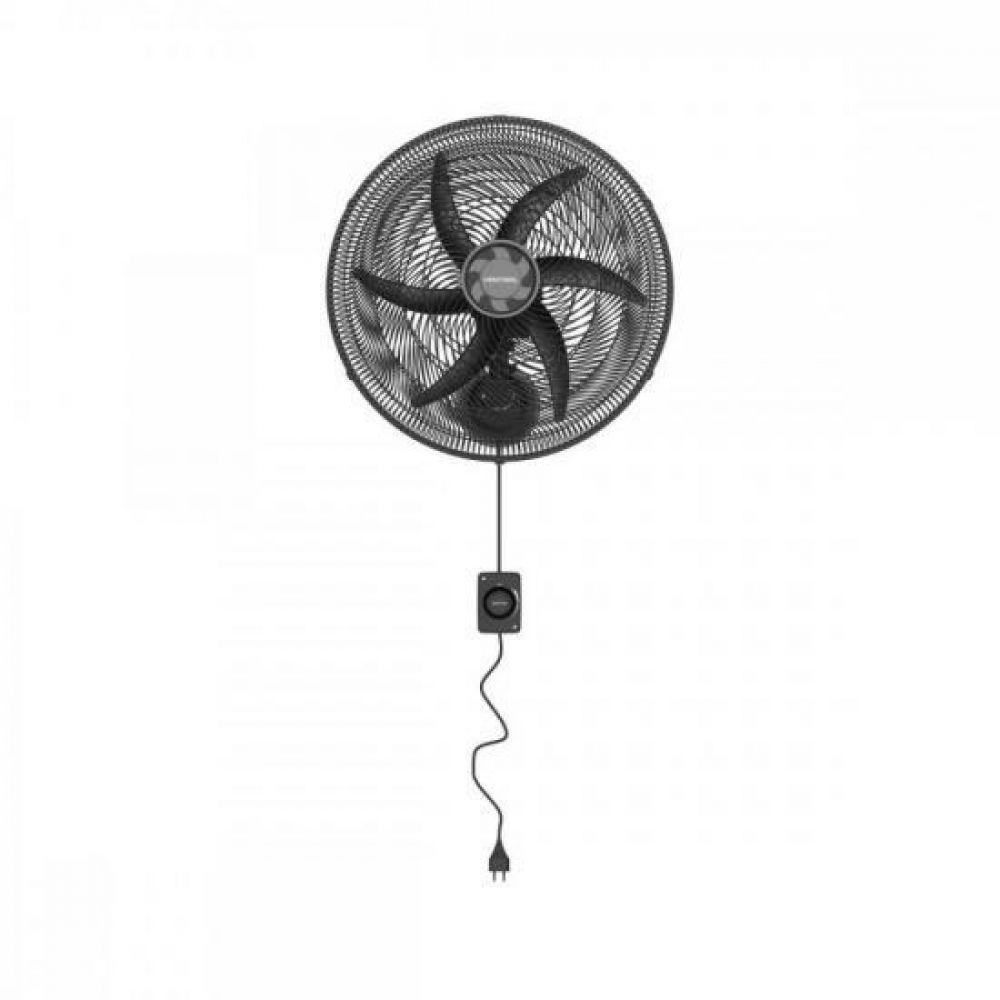 Miniatura Ventilador Parede 220V Monta Fácil 50cm Preto Ventisol 220V
