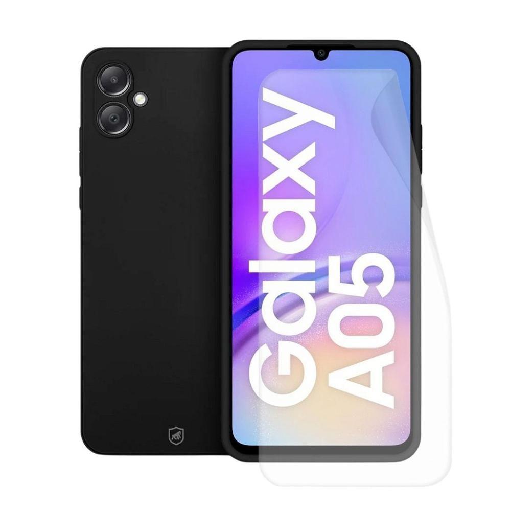 Miniatura Kit Capa Silicon Veloz E Película Hydrogel Hd Para Samsung Galaxy A05 - Gshield