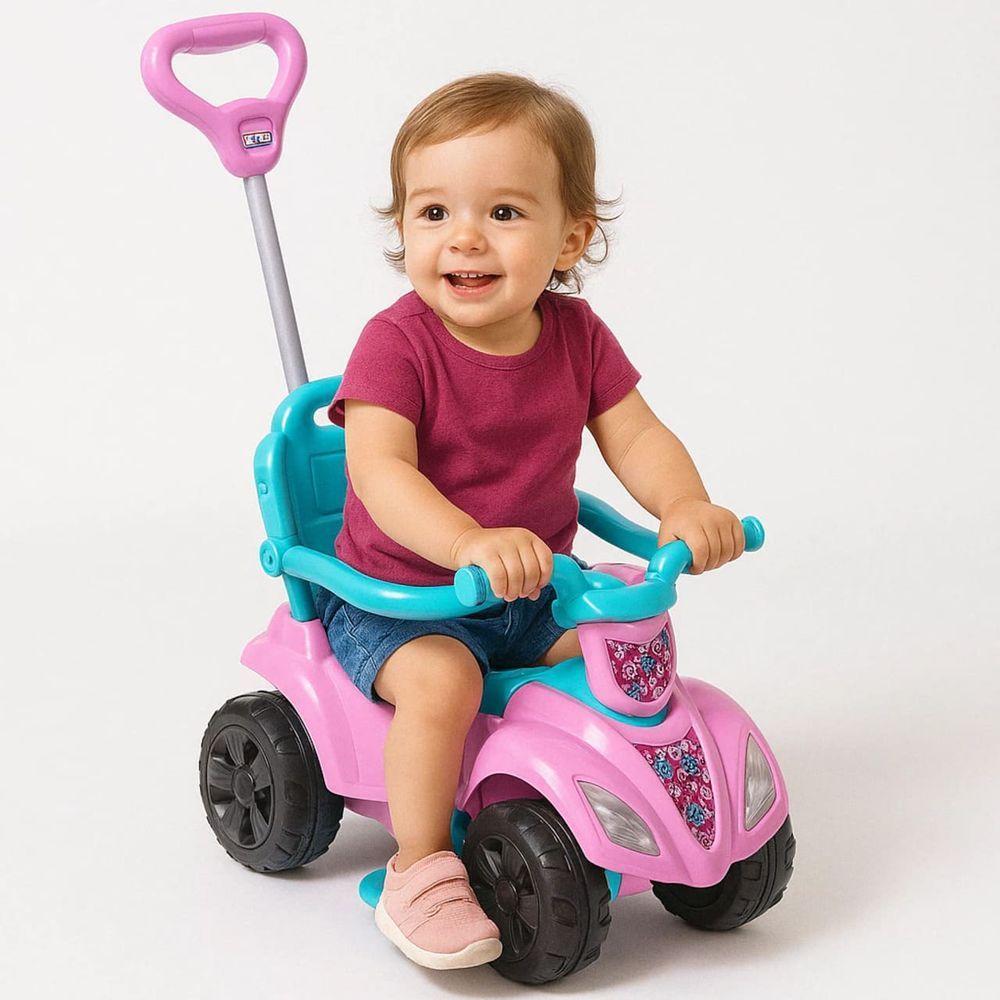 Miniatura Quadriciclo Infantil Dog Menina - Rosa