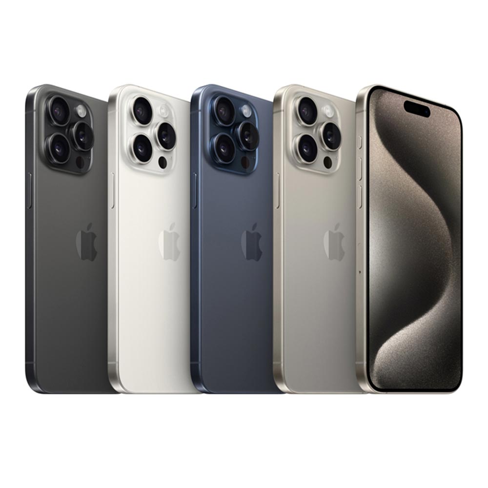 Miniatura iPhone 15 Pro Max Apple (256GB) Titânio Branco, Tela de 6,7", 5G e Câmera de 48MP