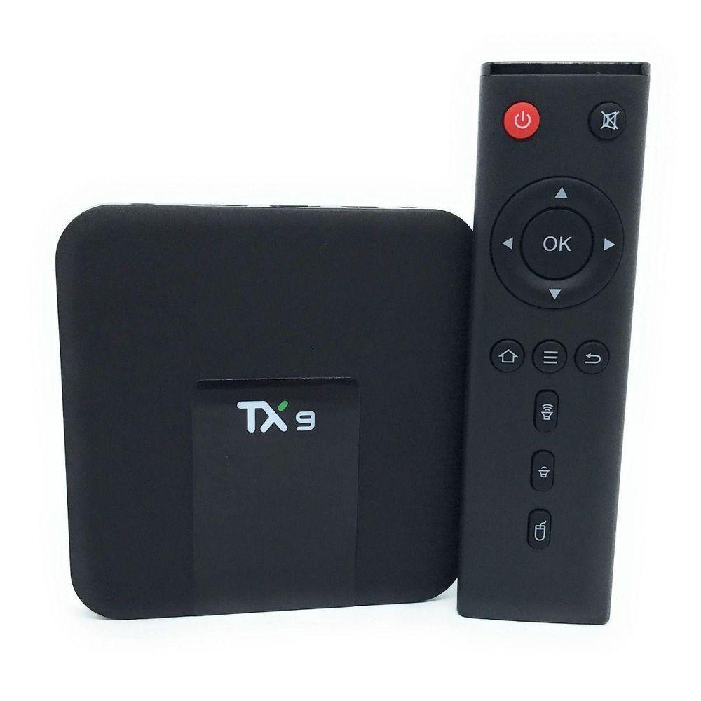 Miniatura Aparelho Smart Tx9 Android 4K 2Gb Ram 32Gb+ Mini Teclado Led