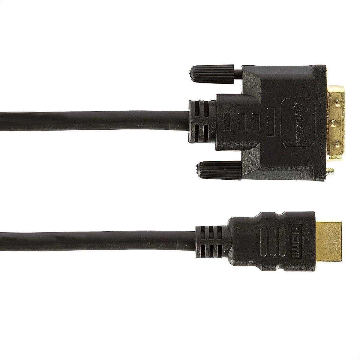 Miniatura Kit Com 10 Cabos Dvi Para Hdmi, 2 Metros Cirilo Cabos