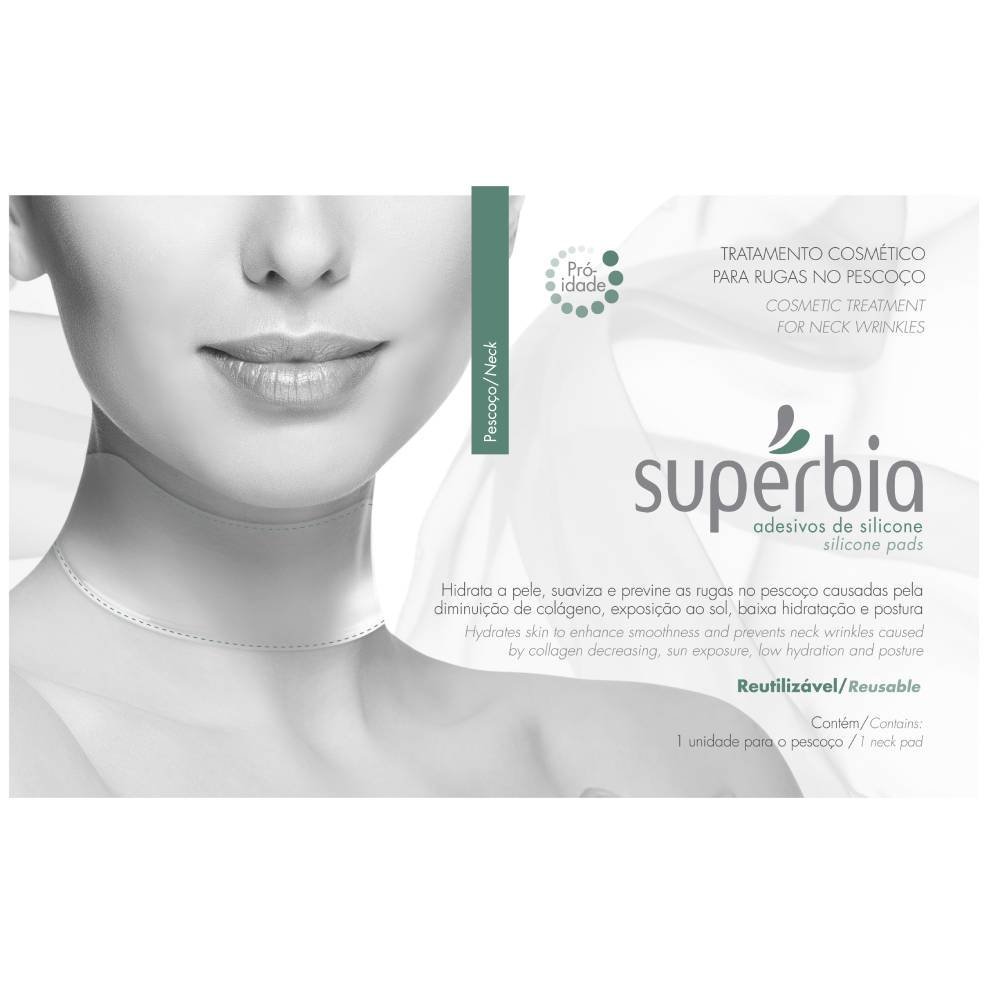 Miniatura Adesivo De Silicone Para Rugas No Pescoço