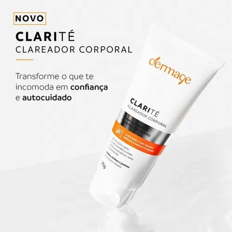 Dermage Clarité Corporal Intensivo 75G Axilas Virilha E Joel