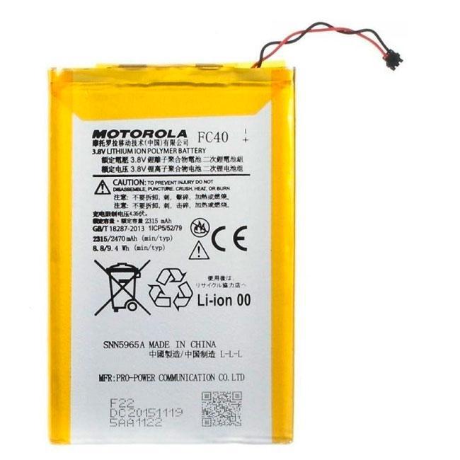 Miniatura Bateria Moto G3 Xt1543 Xt1544 G3 Turbo Xt1556 Fc40 + Cola