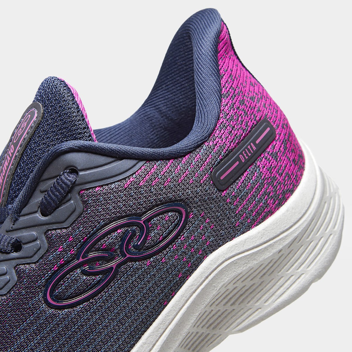 Tênis Olympikus Delta Feminino Marinho+Rosa - 33