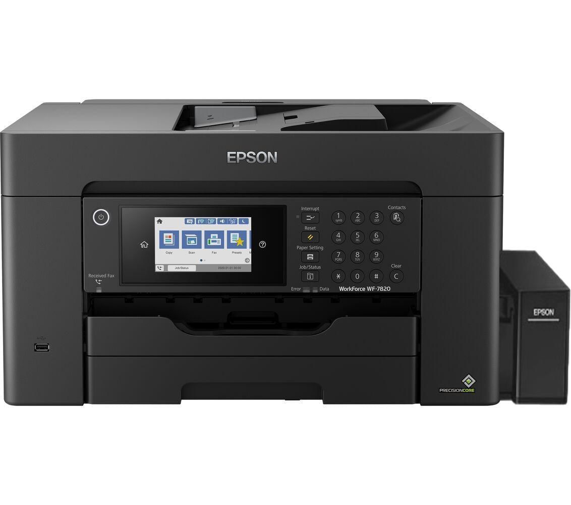 Miniatura Impressora Jato De Tinta Epson Workforce Pro Wf-7820 Bulk