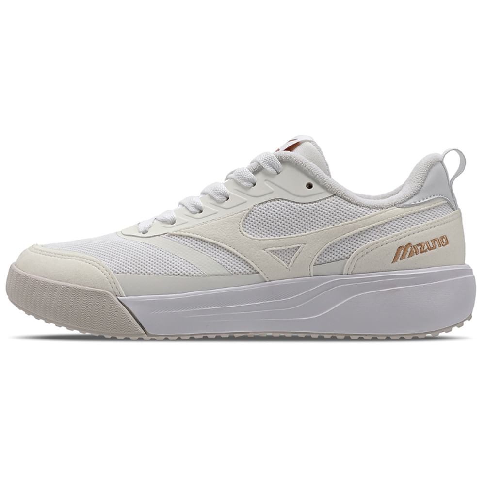Miniatura Tênis Casual Feminino Mizuno Edo Cross Branco - 34