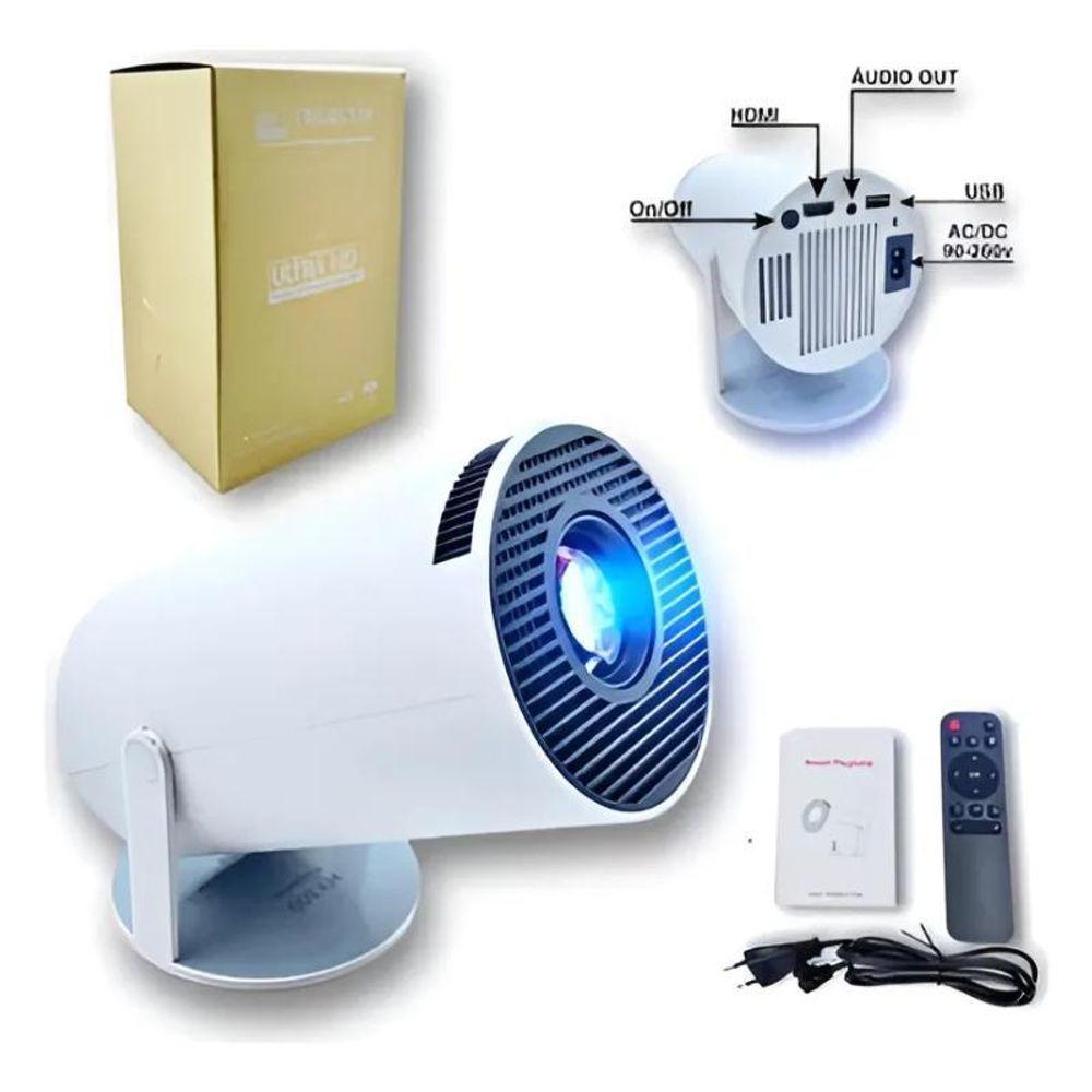 Smart Projetor Hy300 Mini Projetor Suporta 4k Portátil