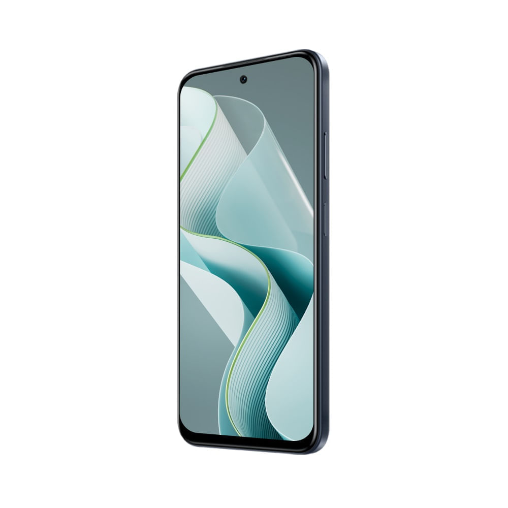 Miniatura Smartphone Infinix Hot 50i 4GB RAM 256GB 4G Câmera Dupla 48MP+ Selfie 8MP NFC 5000mAh 6,7” 120Hz - Preto Obsidiana