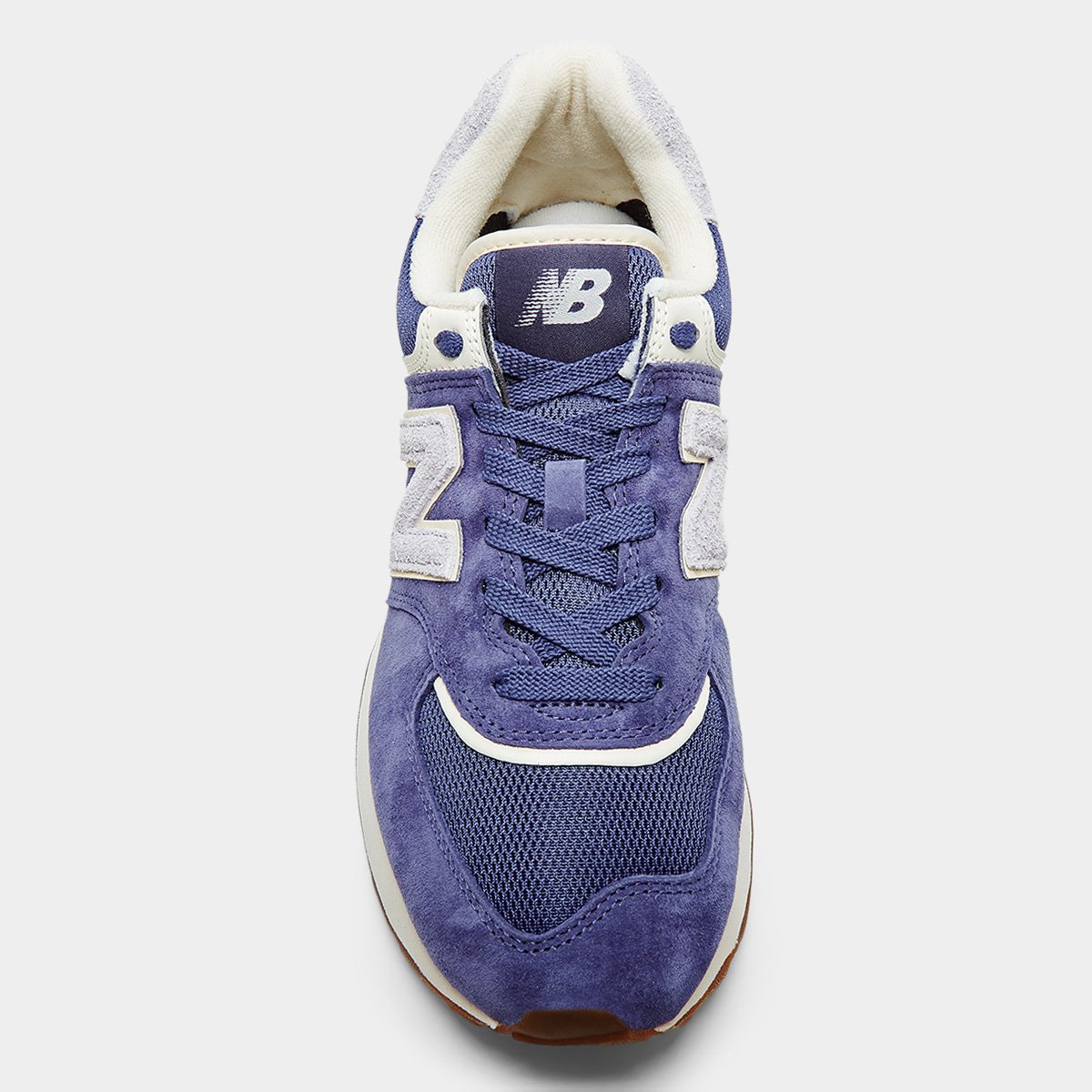 Miniatura Tênis Couro New Balance NB 574 Legacy Azul Escuro - 34