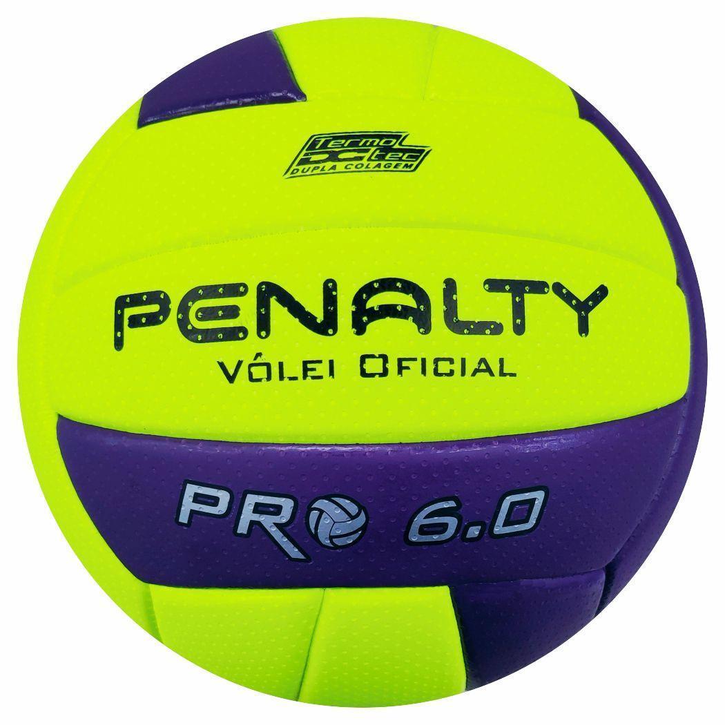 Miniatura Bola Volei 6.0 Pró Penalty Profissional Com Nota Fiscal