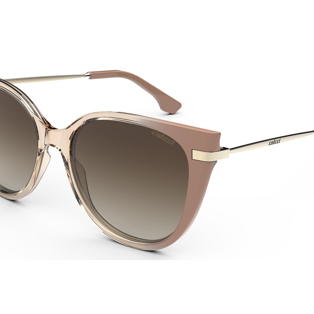 Miniatura Óculos Solar Colcci Giulia C0203Ba734 Nude Lente Degradê
