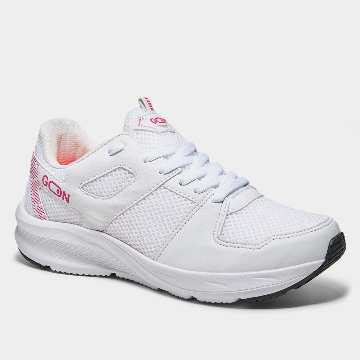 Miniatura Tênis Goon Charge Feminino Branco+Rosa - 38