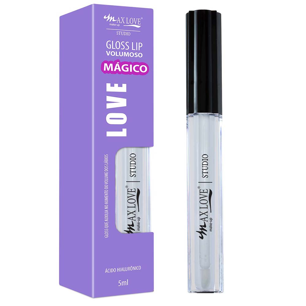 Miniatura Gloss Labial Max Love - Lip Volumoso Mágico 1 Un
