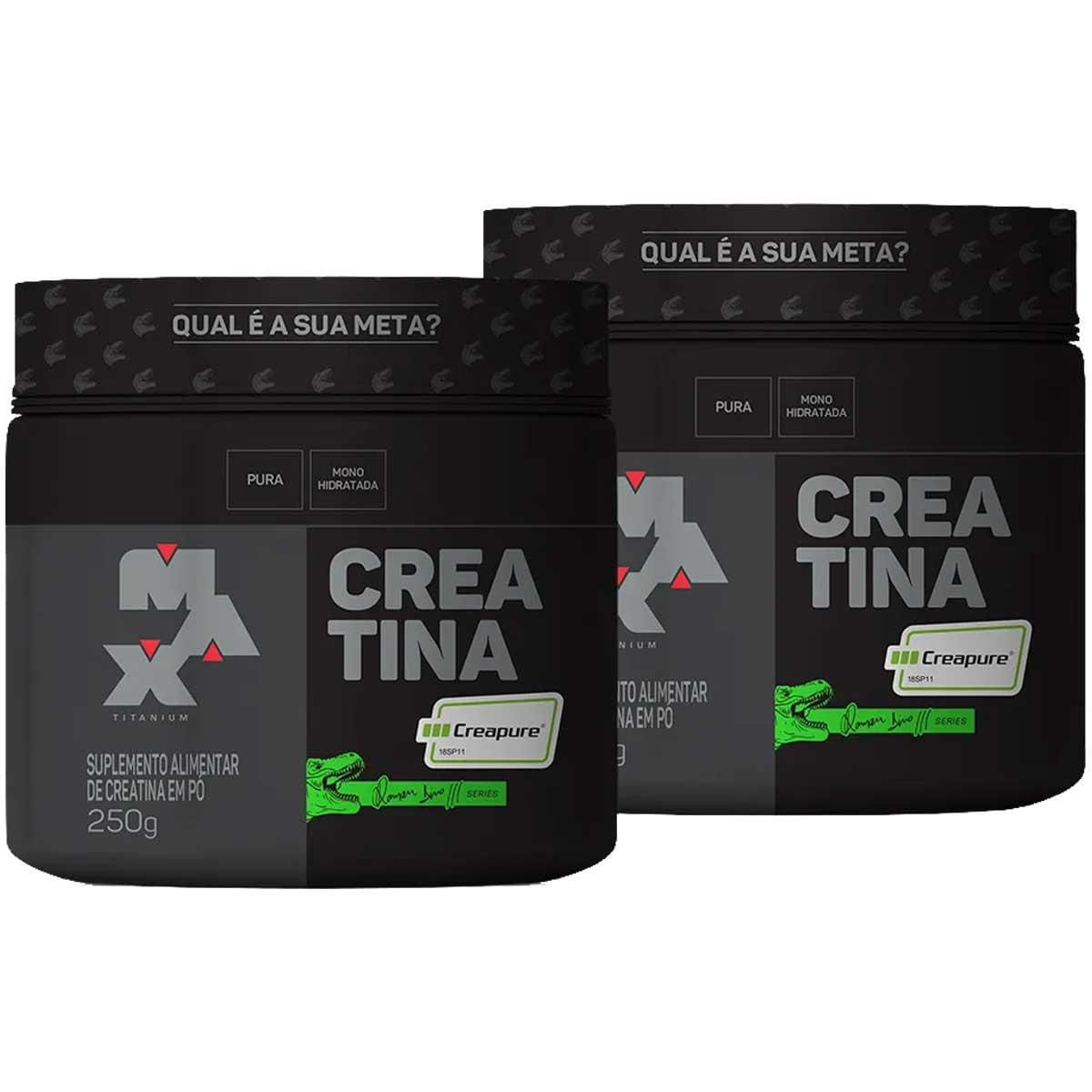 Miniatura Kit 2X Creatina Creapure Ramon Dino 250G Max Titanium