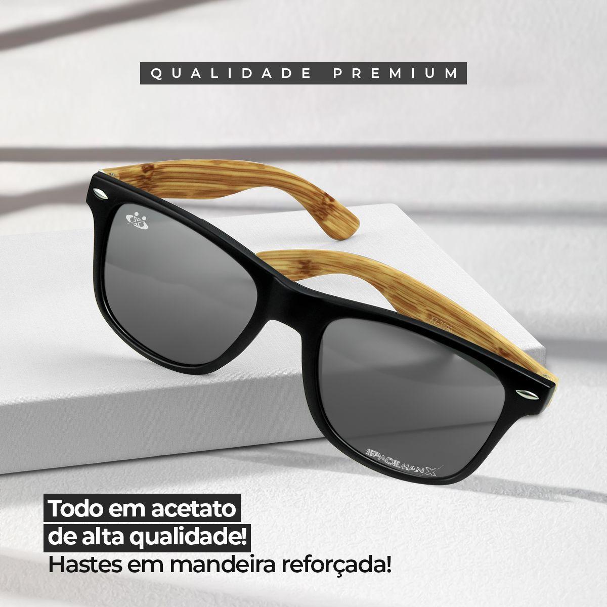 Miniatura Oculos Sol Proteção Uv Praia Verão Casual Masculino + Case