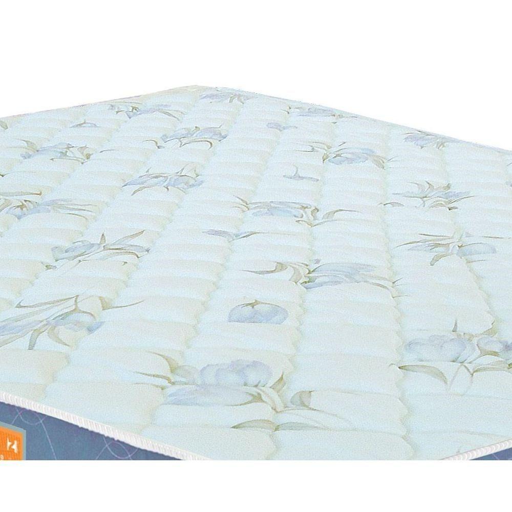 Miniatura Colchão Solteiro Sleep Max Espuma D45 78X188X15Cm Branco/Azul