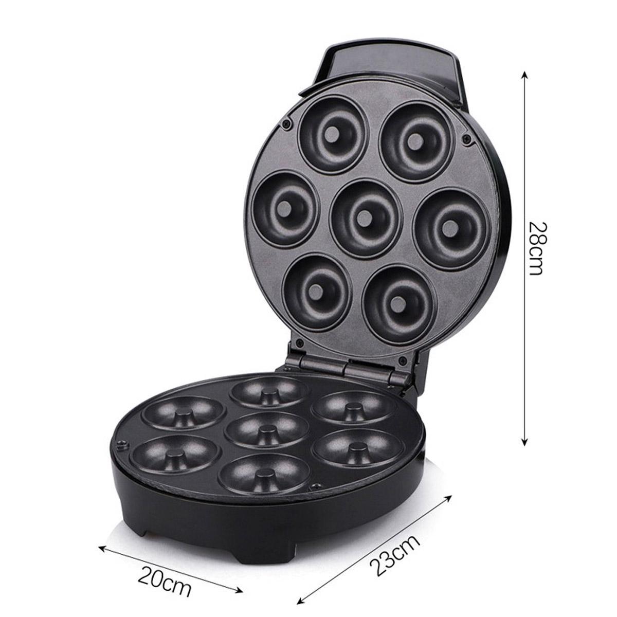 Miniatura Mini Máquina De Fazer Donuts Rosquinhas 7 Furos 110V