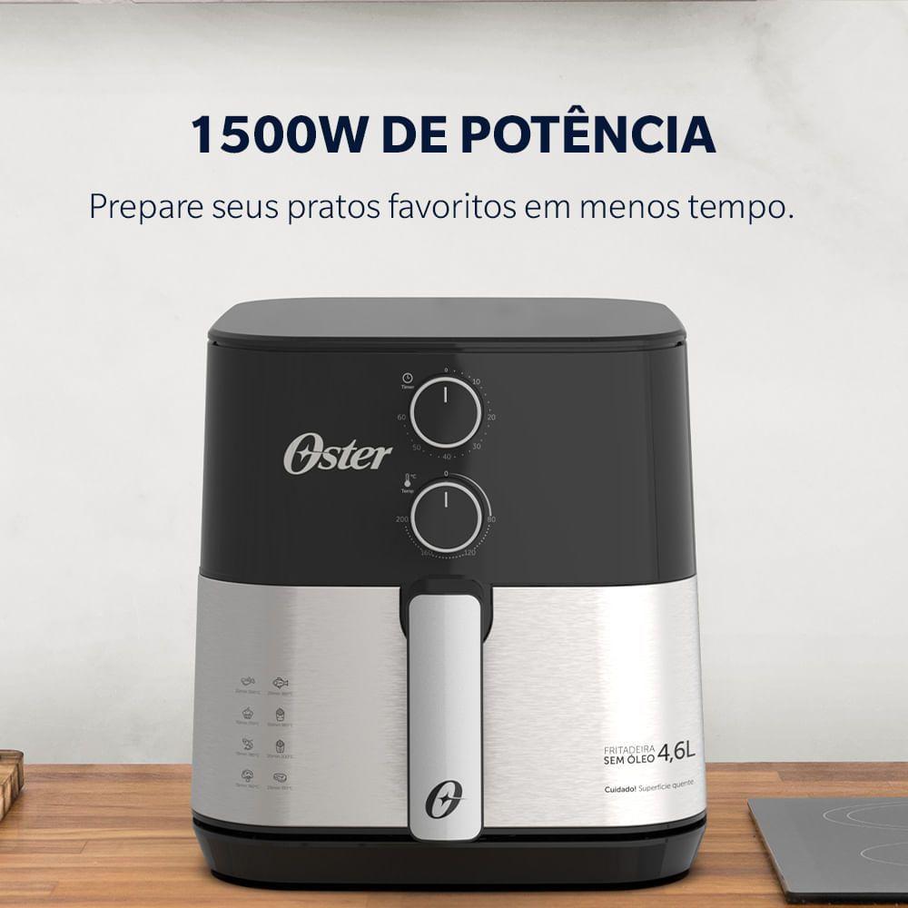 Fritadeira Oster Inox Compact 4,6L 220V