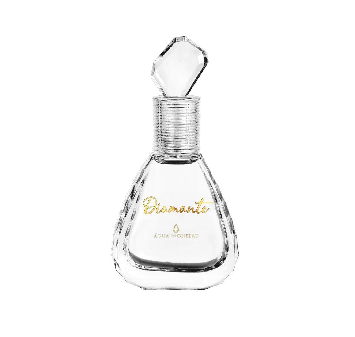 Miniatura Perfume Diamante Pedras Preciosas Água De Cheiro 50Ml