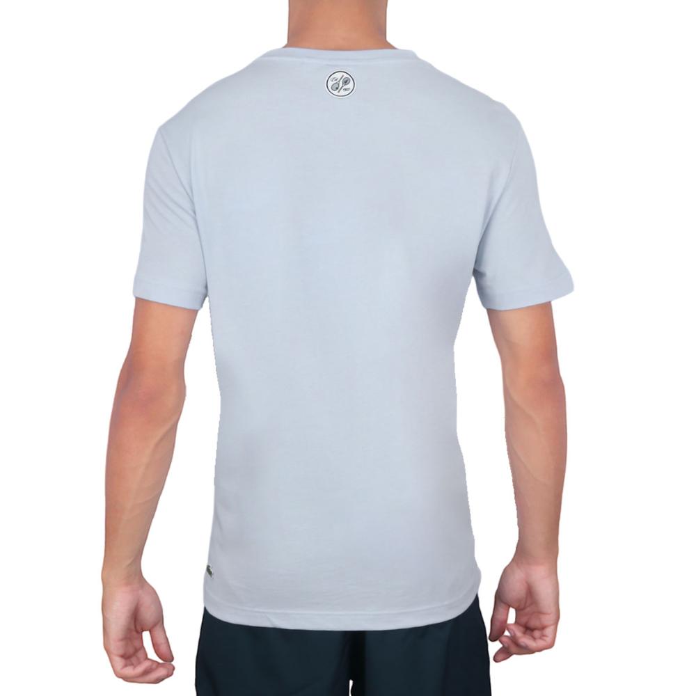 Camiseta Lacoste Roland Garros Tennis TH7905 Azul GG