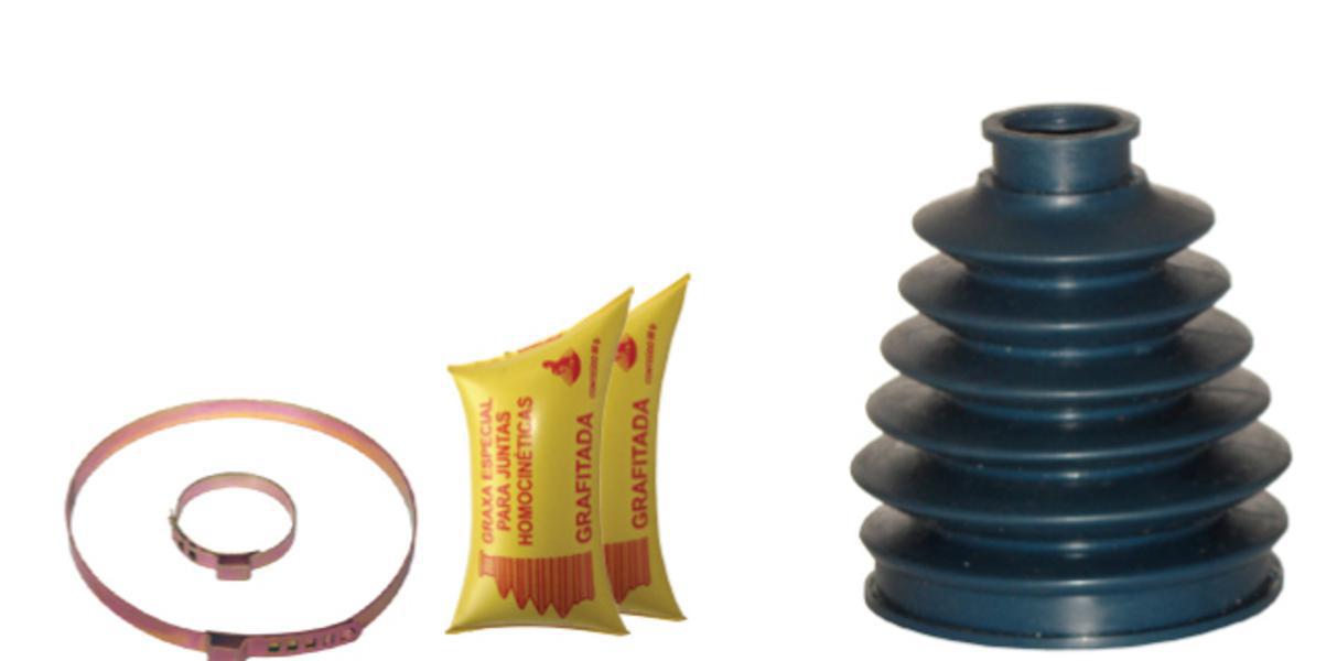 Miniatura Coifa Homocinética Roda Mitsubishi Pajero Sport 98/15 Azul - Coifa automotiva - A158 - 7898513340767