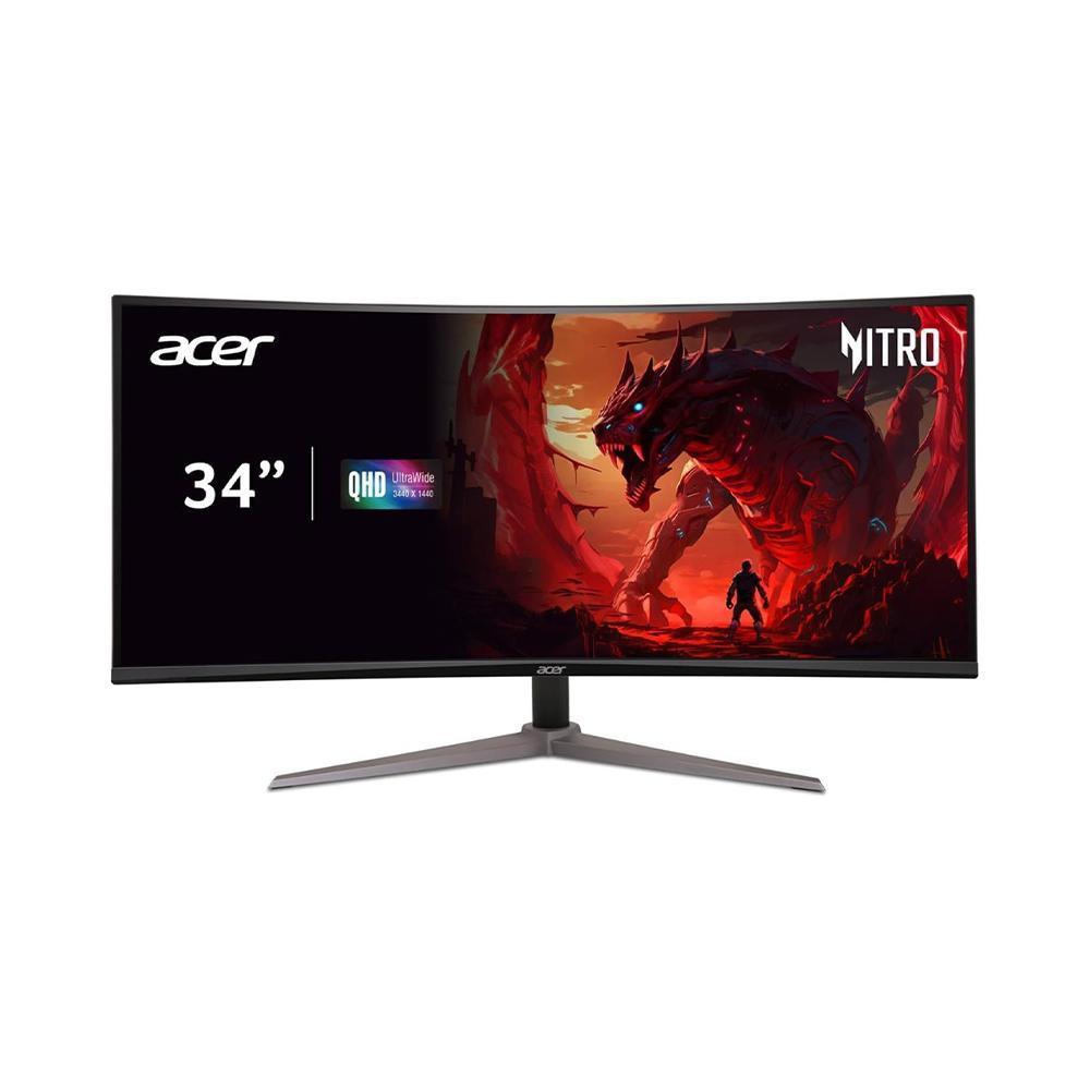 Miniatura Monitor Acer Nitro 34 Ultrawide Qhd Curvo Ed340Cu 100Hz 1Ms