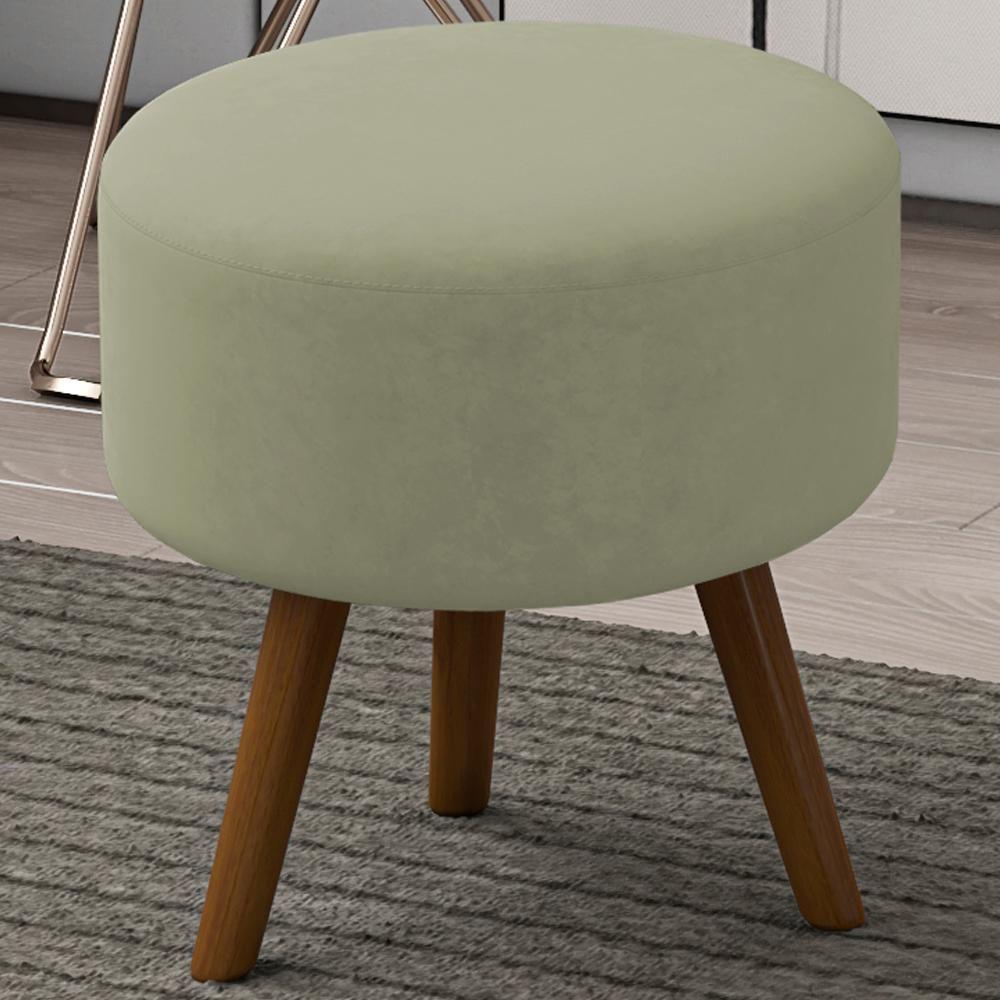 Puff Puf Para Sala Pes Palito Small Veludo Sl 940 Peer Sl 940