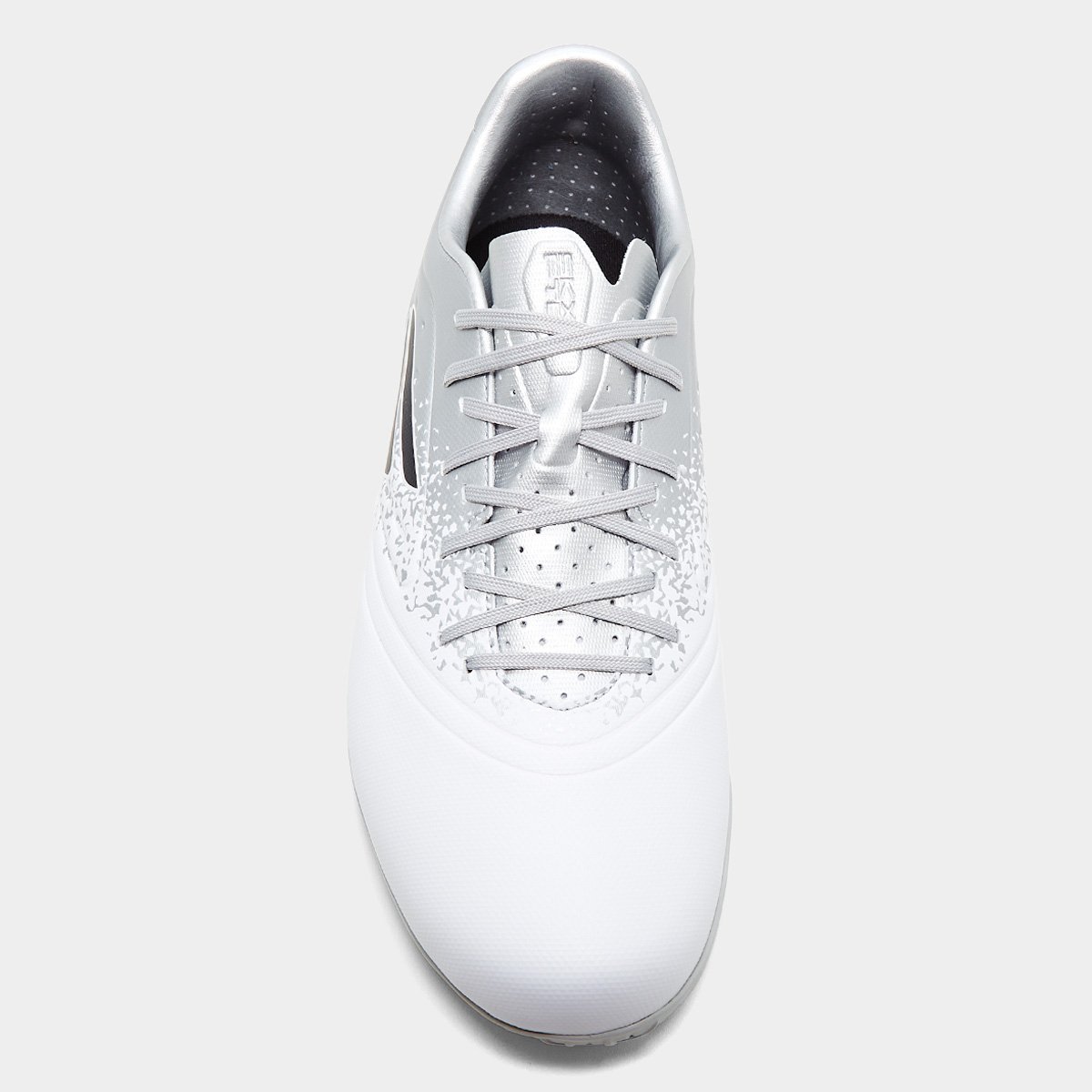 Miniatura Chuteira Society Skechers Gold Masculina Branco+prata - 38