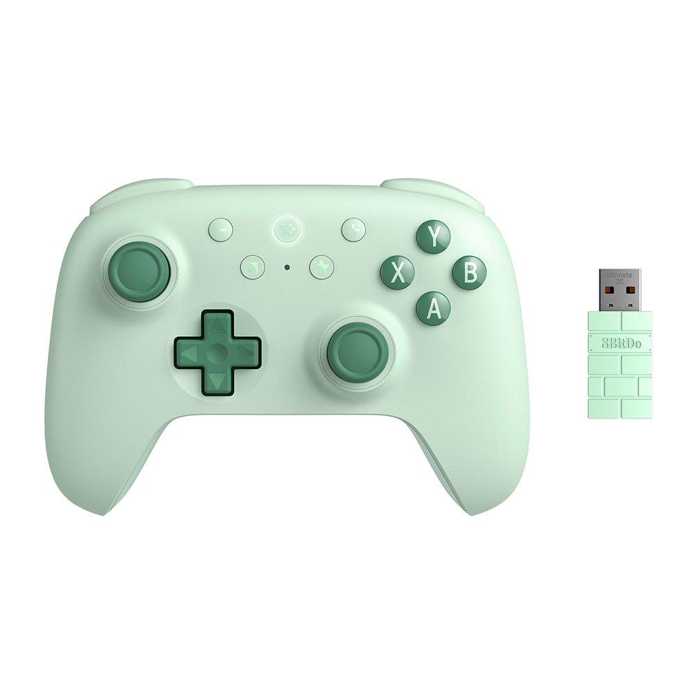 Miniatura Controle Wireless 8BitDo Ultimate 2C, Bluetooth, Verde - 81HD02