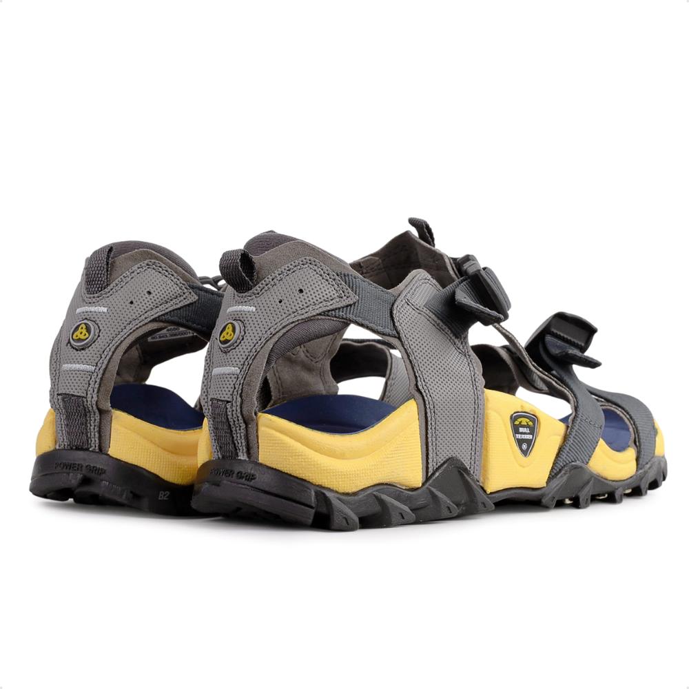 Miniatura Sandália Bull Terrier Aqualand II Unissex Cinza / Amarelo - 37