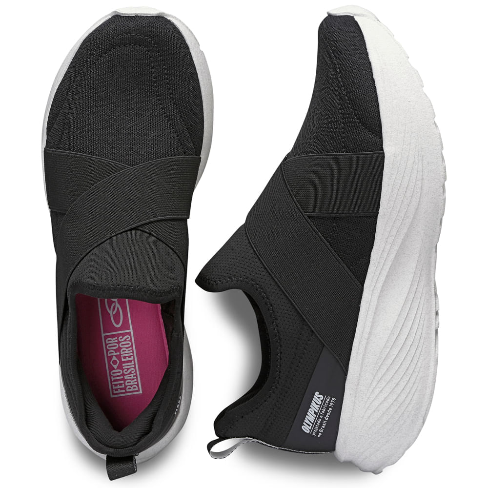 Miniatura Tênis Olympikus Flora Feminino Preto - 34