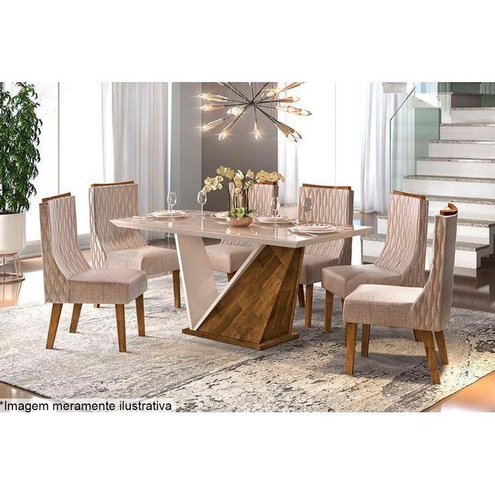 Miniatura Kit 2 Cadeiras Sala Jantar Jade 2 Un Carvalho Nobre-suede Chumbo - Dj Móveis