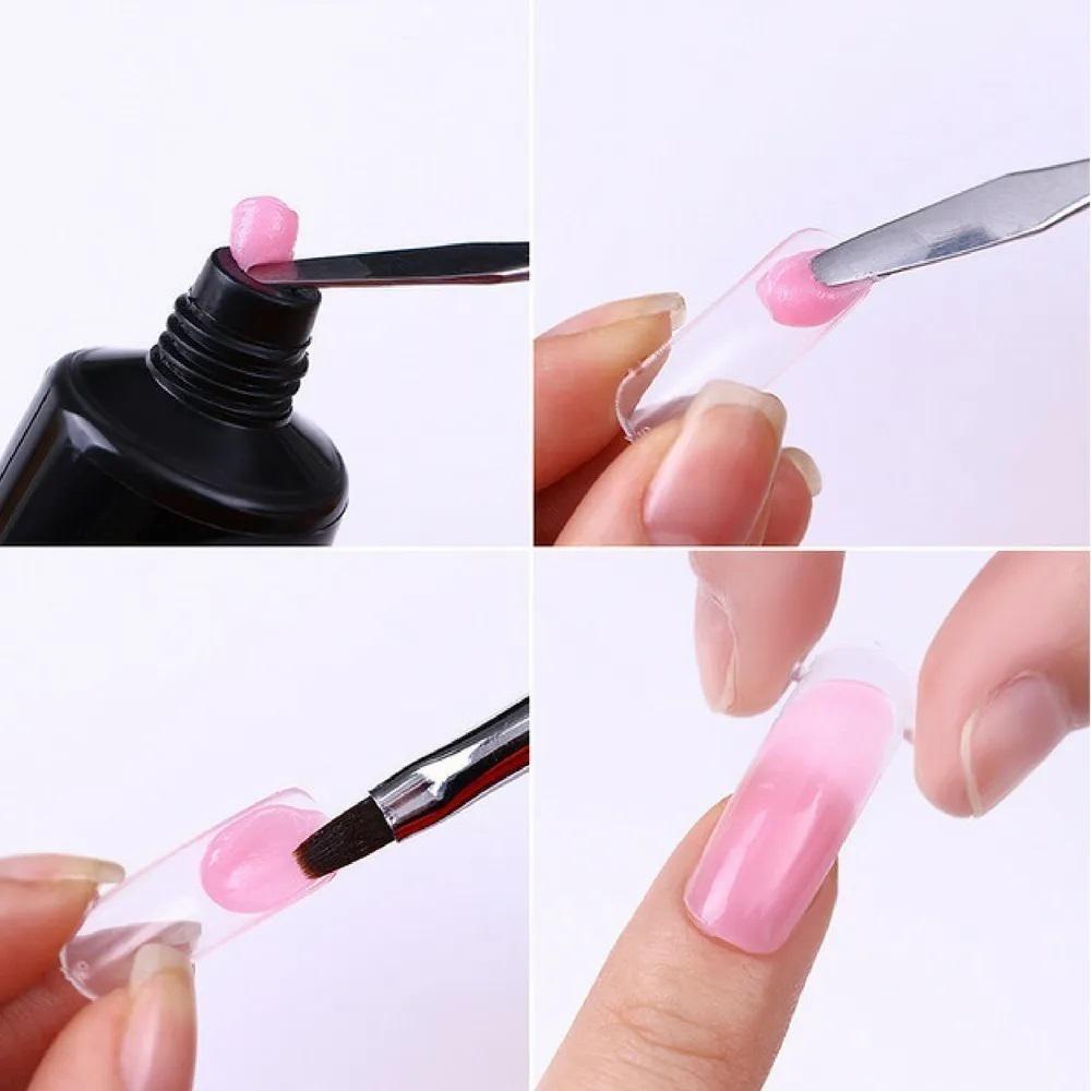 Miniatura Kit 2X Polygel Fengshangmei Poligel 50Ml Powder Gel Bisnaga