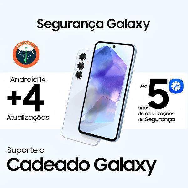 Miniatura Samsung A35 256Gb De Memória 8Gb Ram Rosa 5G