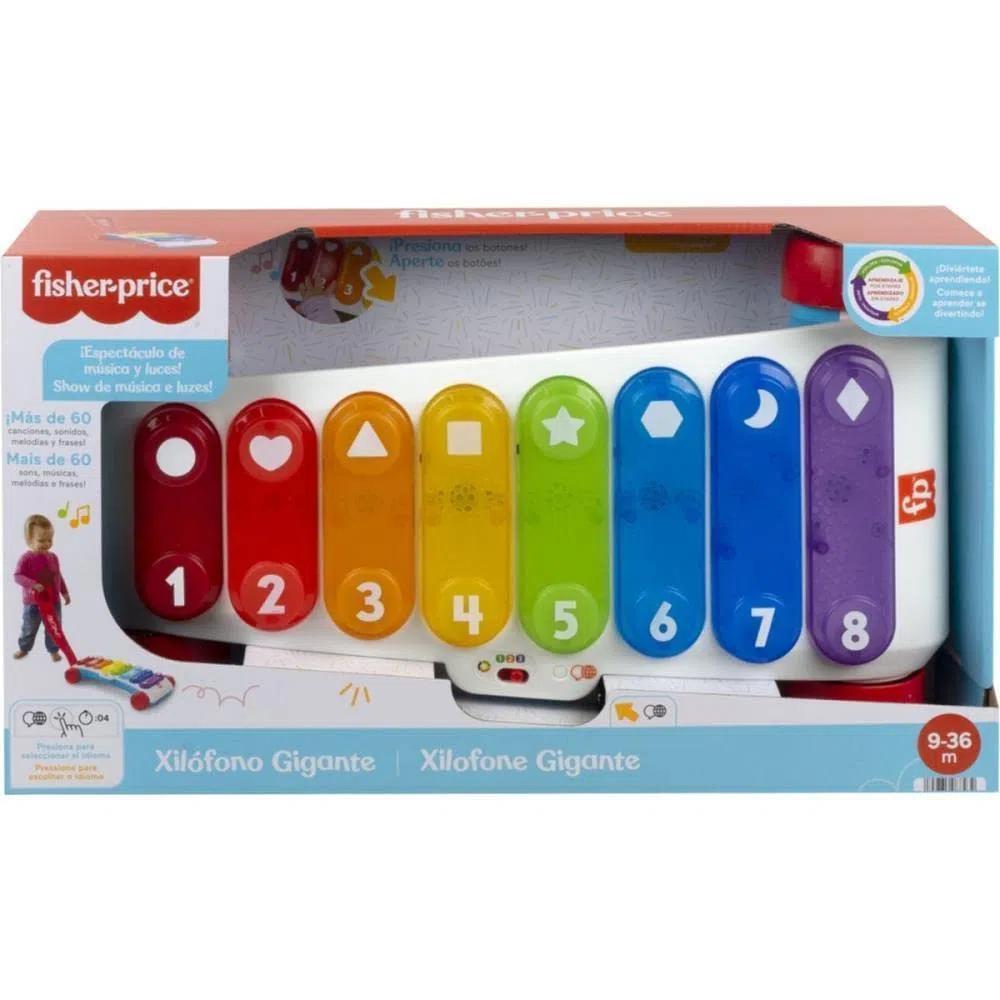 Miniatura Fisher Price Xilofone Gigante - Mattel Hjk34