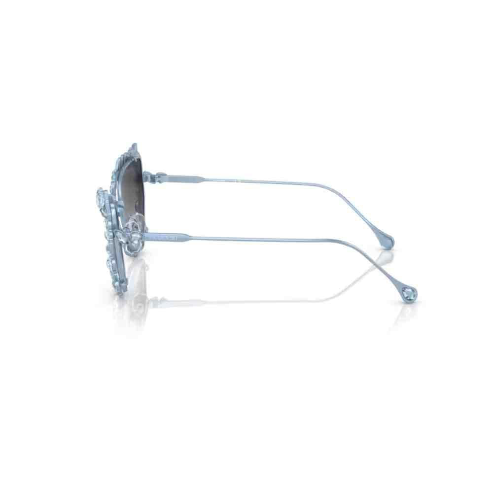 Miniatura Óculos De Sol Swarovski Azul Claro Fosco 0Sk7011 40198G56