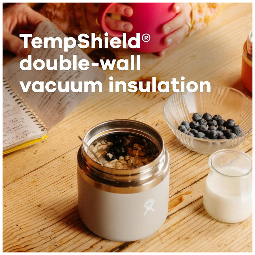 Miniatura Frasco Térmico para Alimentos 354 ml com Vedação a Vácuo Aço Inoxidável, HYDRO FLASK RF12461, Azul