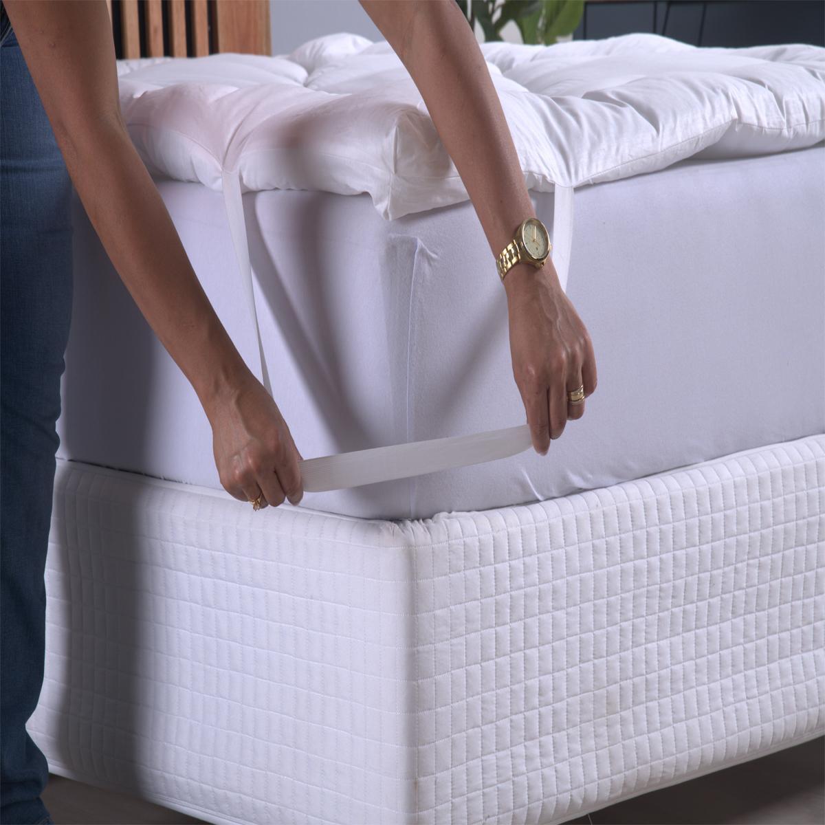 Miniatura Pillow Top Extra Macio Colchão Casal Padrão 1,38 X 1,88 Até
