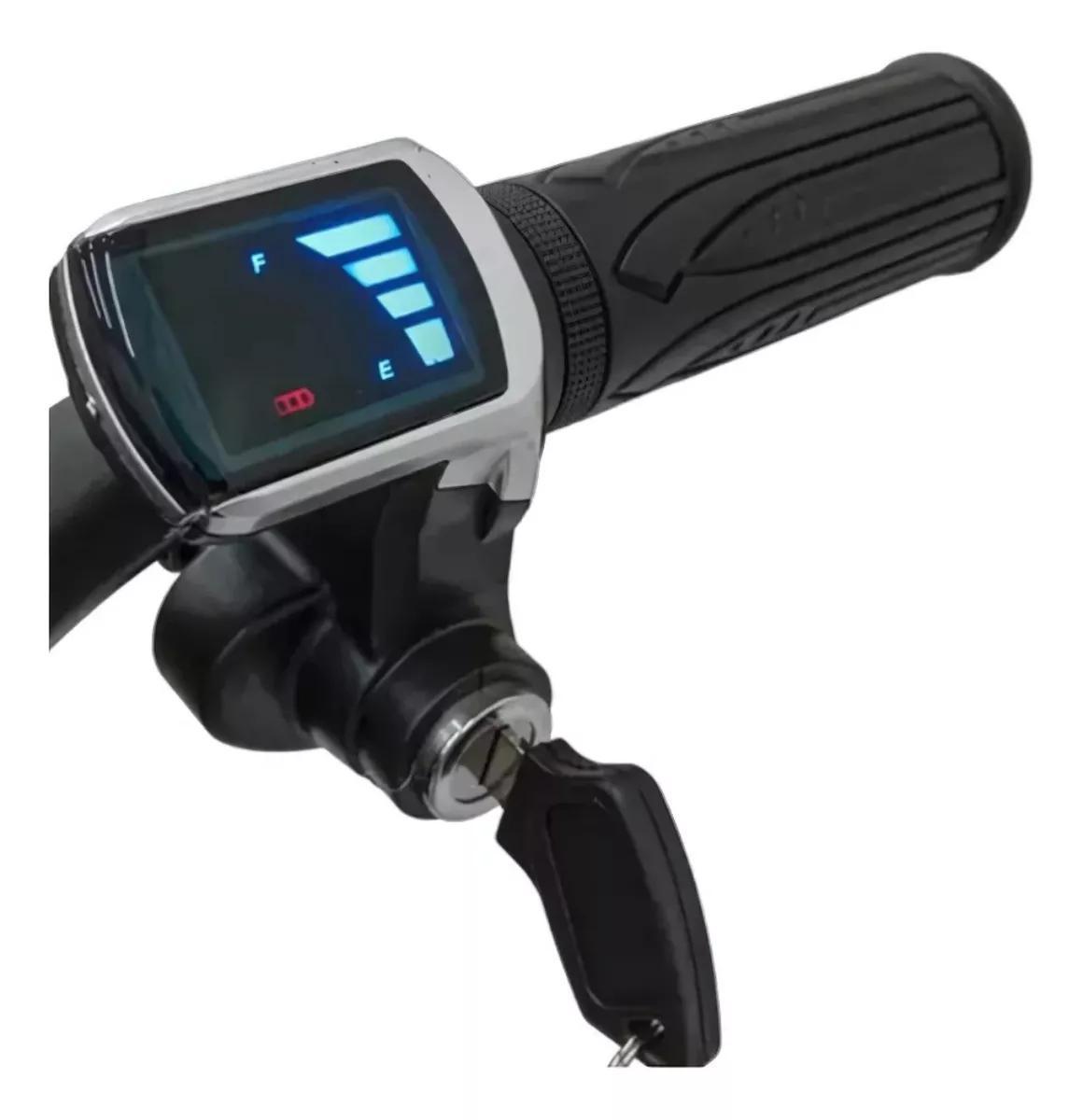 Miniatura Triciclo Elétrico Drift 250W 3 Velocidades Pink E Blue