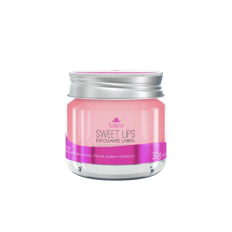 Miniatura Esfoliante Labial Sweet Lips Tulípia 30g