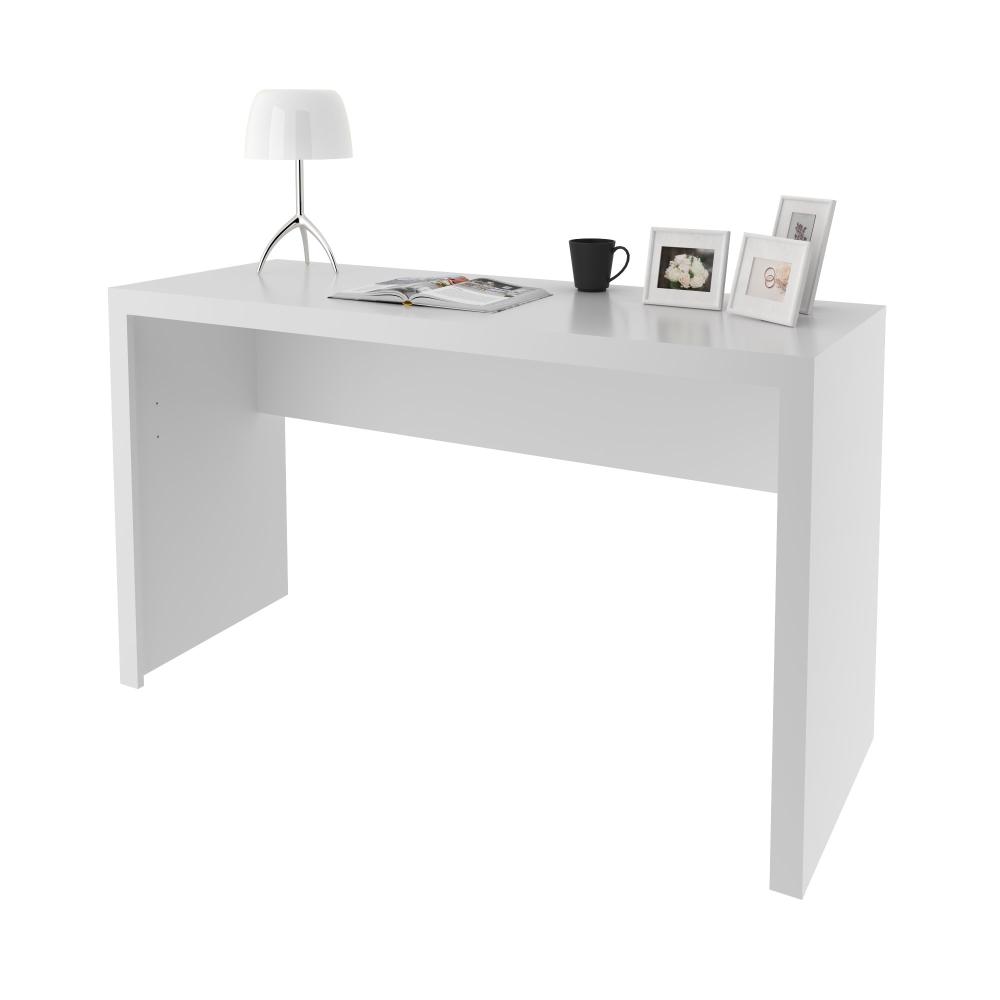 Miniatura Mesa para Escritório 127cm ME4135 Escrivaninha 127cm ME4135 Tecno Mobili Branco