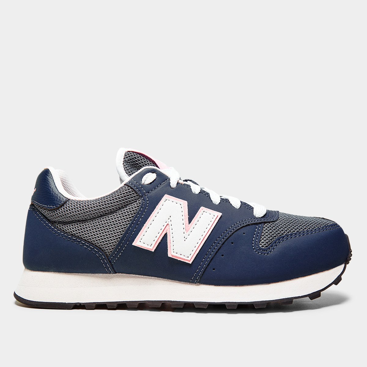 Miniatura Tênis New Balance 500 V'2 Feminino Marinho+Cinza - 34