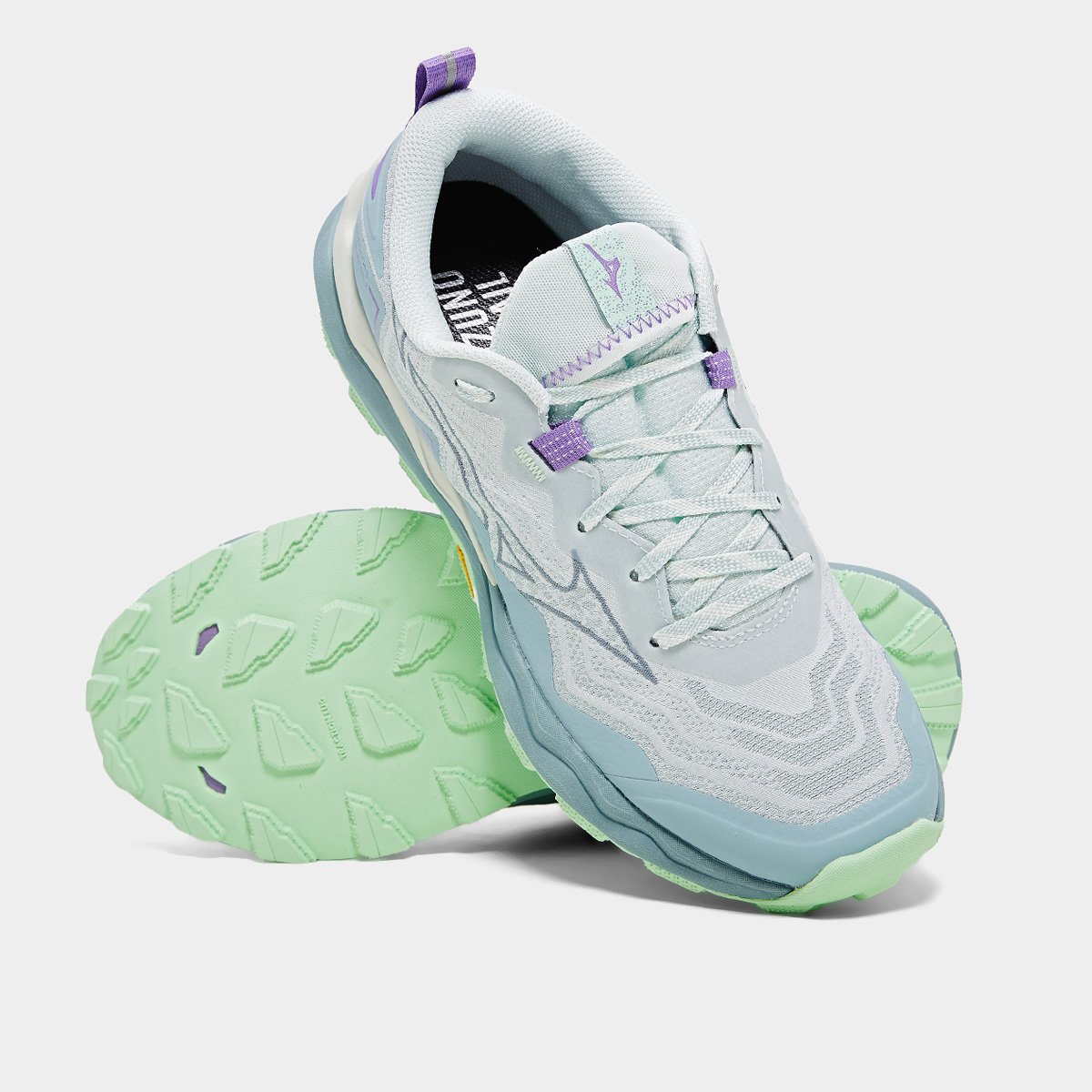 Miniatura Tênis Mizuno Wave Daichi 9 Feminino Verde - 35