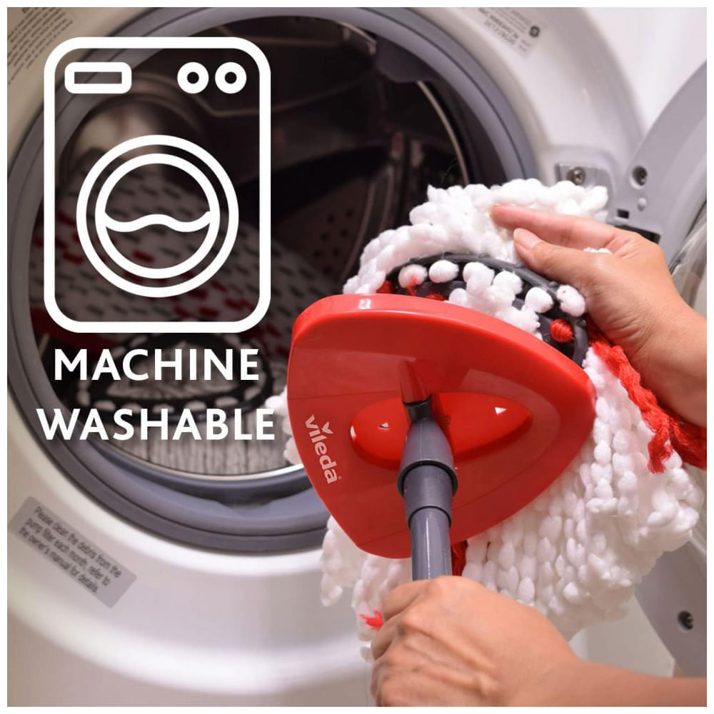 Miniatura Mop Giratório de Microfibra e Balde Turbo Vileda