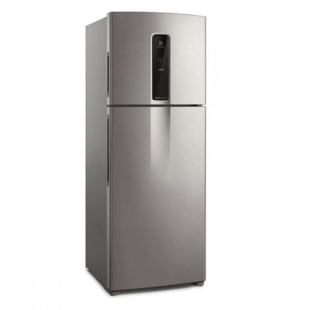 Miniatura Geladeira Electrolux Frost Free Inverter 480L Inox Bivolt