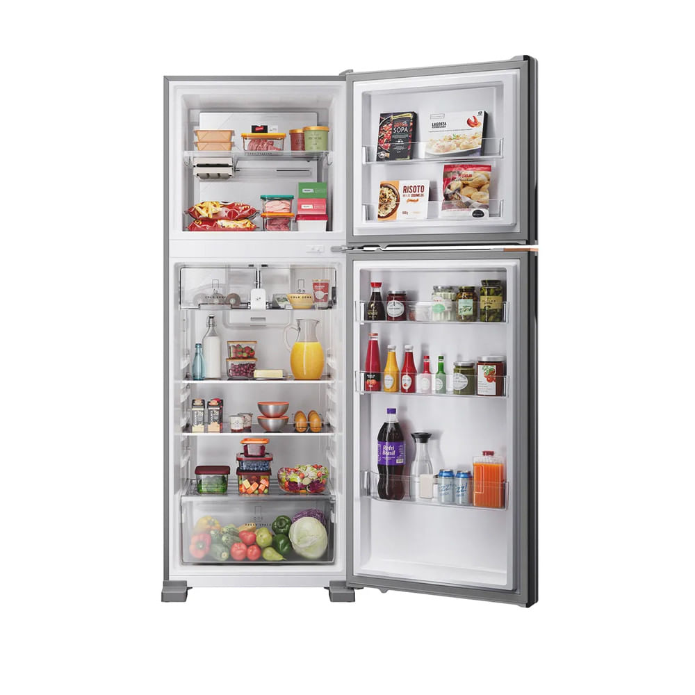 Miniatura Geladeira BRM62AK Frost Free Duplex 512 Litros Brastemp Inox - Bivolt