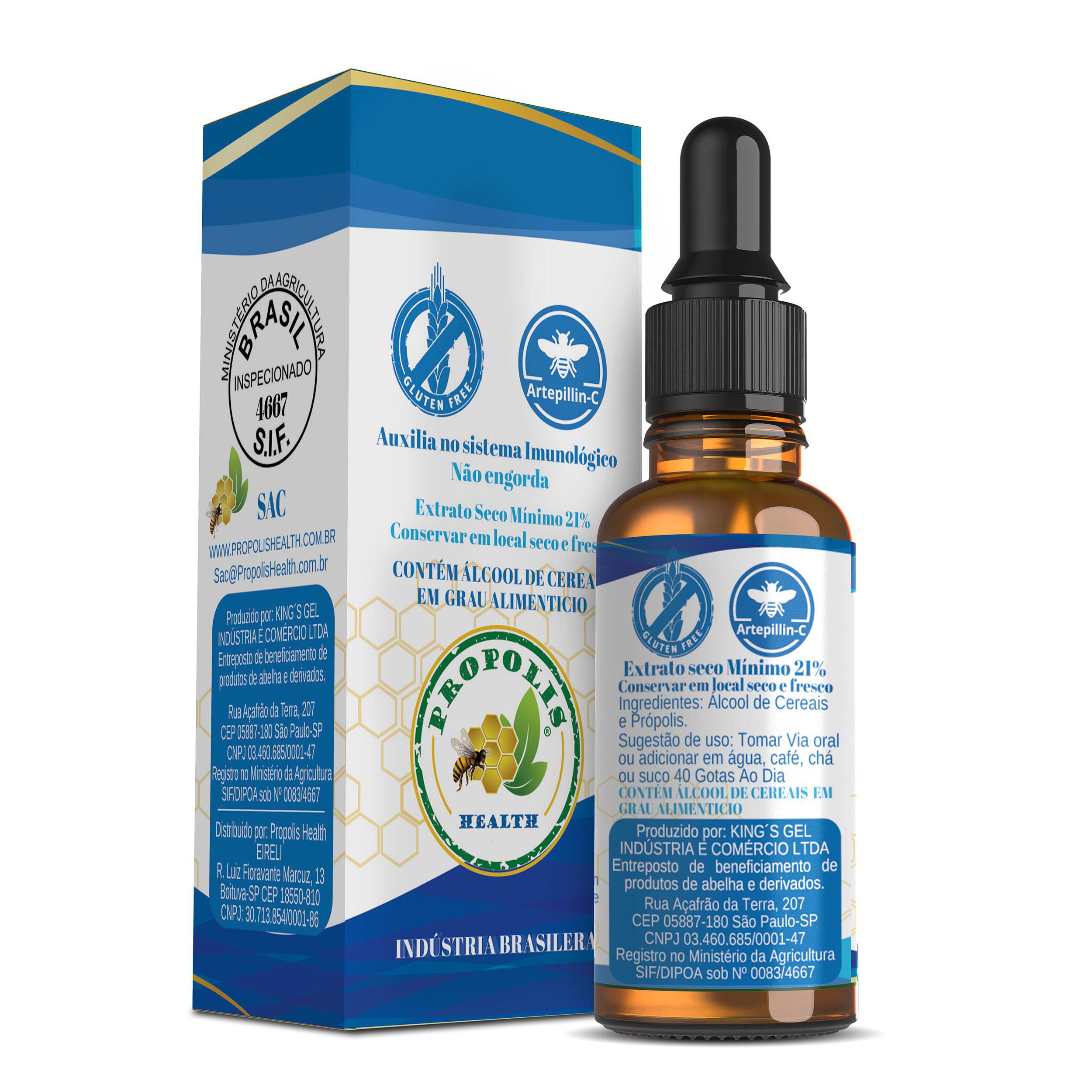 Miniatura Própolis Verde 30ml | Concentrado 300mg/ml | Proteção Saúde